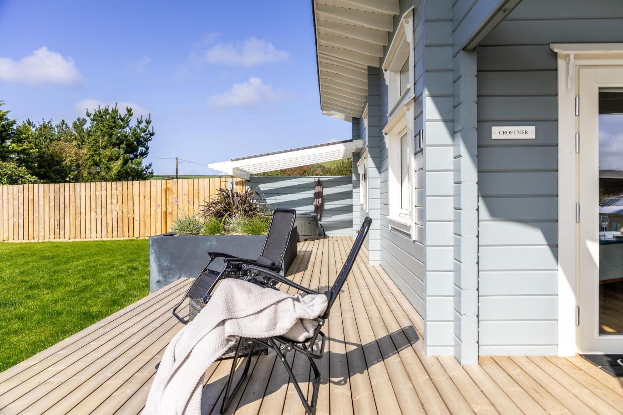 Croftner, Great Field Lodges Braunton Exterior foto